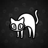 Scared Cat